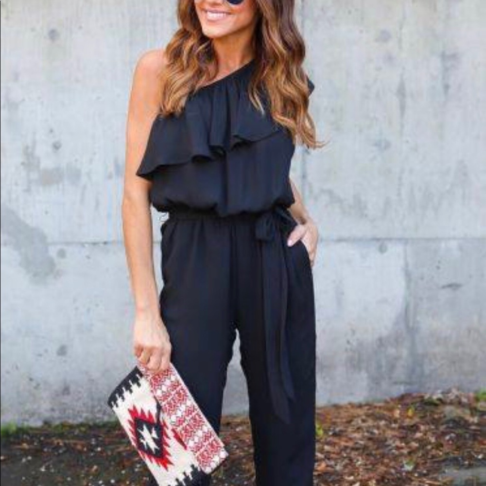 🛍Off shoulder chiffon romper🛍